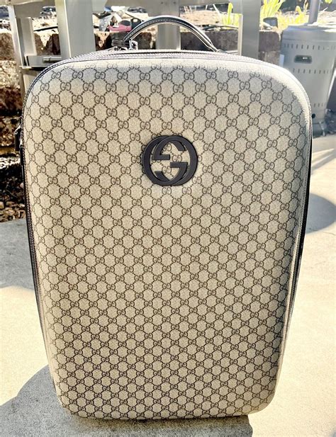 gucci luggage set prices|gucci luggage set for sale.